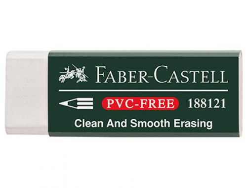 Borracha faber branca para lapis unidade , Faber castell , 73078 , 4005401881216
